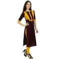 thumbnail image 5 of Phagun Women's Indian Ethnic Cotton Kurti Casual Wear Tunic Top Straight Kurta, 5 of 7
