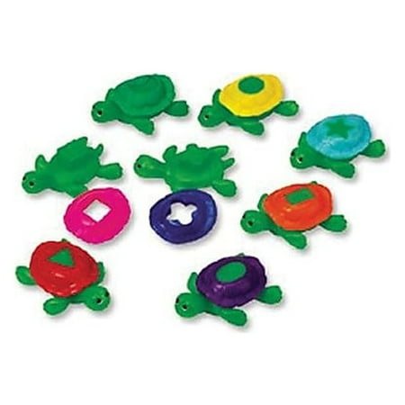 Learning Resources Smart Splash Shape Shell Turtles Set of 16 LER7303
