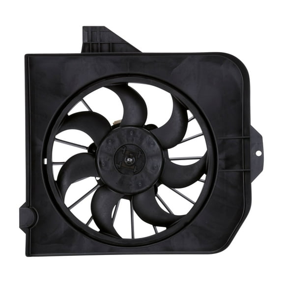 TYC 610390 AC Condenser Cooling Fan Assembly for GRAND VOYAGER TOWN & COUNTRY Fits 2005 Dodge Grand Caravan