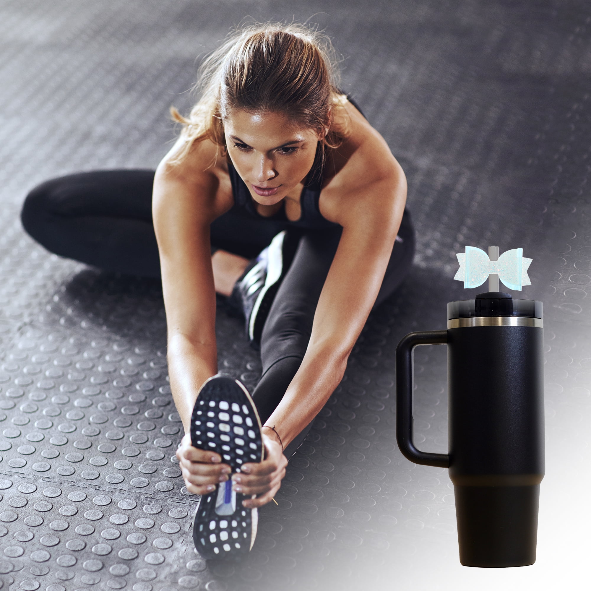 Unique Bargains 1Pc Kitchen Use Bow Thermal Bottle Drinkware Accessory Assorted Color