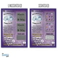 thumbnail image 2 of My Scratch Offs Diamonds Forever "Will You Be My Maid of Honor?" Lottery Replica Scratchers Scratch-off Ticket, Purple, 1 Pack, 2 of 6