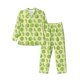 thumbnail image 1 of Balery Various Lemons Pijama para Hombre de Dos Piezas con Manga Larga, Conjunto de Dormir y Descanso Suave con Bolsillos-Small, 1 of 7