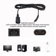 thumbnail image 3 of IEC320 C14 To C7 Power Cord, 10A 250V Male To Female Reinforced Design IEC320 C14 To IEC320 C7 Power Cord Cable  For Desk Lamp For LCD Monitor, 3 of 8