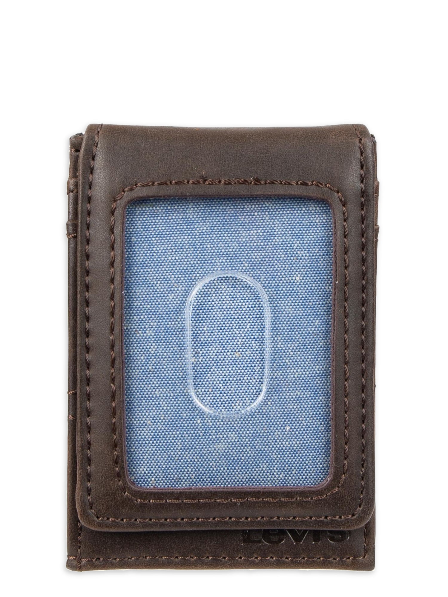 Levi's Men's RFID Magentic Front Pocket Wallet 