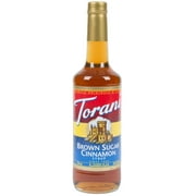 Torani Brown Sugar Cinnamon Flavour Syrup, PET (Plastic) bottle, 750ml