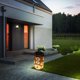 thumbnail image 4 of Decoración del hogar, decoración de habitaciones, faroles solares colgantes para exteriores, faroles decorativos de metal ahuecados, luz LED decorativa para jardín, decoración delicada para patio, far, 4 of 6