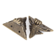 thumbnail image 1 of Pie de esquina de metal decorativo pequeño de 4 piezas para joyero, mesa Estilo vintage ShuxiuWang 8390605810855, 1 of 1