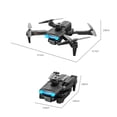 thumbnail image 4 of Boy Toys Age 8-10 Years Old, Drone with 1080P FPV Camera Remote Control Toys Gifts for Boys Girls with Altitude Hold Headless Speed Adjustment, Black, 13x8.2x6.6cm(4.9x3.4x2.8in), 4 of 9