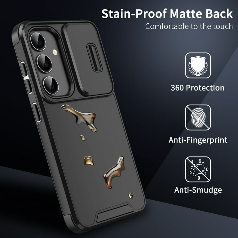 for Samsung Galaxy A56 5G Phone Case: Shockproof Protective Rugged Phone Cover with Camera Lens Slide | Drop Proof Military-Grade Protection TPU ... for Samsung Galaxy A56 5G Phone Case: Shockproof Protective Rugged Phone Cover with Camera Lens Slide | Drop Proof Military-Grade Protection TPU ...