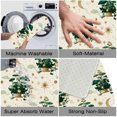 thumbnail image 4 of 1pc Floral and Fantasy Pattern Absorbent Non-Slip Bathroom Thickened Flannel Rug Decor,Soft,Quick Drying,Suitable For Indoor/outdoor Use,Bathrooms,Bedrooms,Kitchens,Terrace,Laundry Rooms,16"x24", 4 of 9