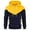 Yellow, variant on LWavelet Mens Casual Pullover Hoodie Long Sleeve Sweatshirt Lightweight Drawstring Hooded Top with Kangaroo Pocket for Everyday Wear