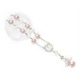 thumbnail image 3 of 12 Pcs Pearl Angel Wing Cross Crystal Stretch Bracelet Recuerdos de Bautizo Communion Birthday Wedding Shower Favor for Boy and Girl, 3 of 3