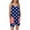 Multicolor-kids jumpsuits, variant on Patriotic Overalls for Girl 5-14Y Stars Striped American Flag Jumpsuits Shorts Lightweight Summer Spaghetti Strap Rompers with Pocket