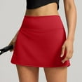 thumbnail image 5 of SXcggal Women's Double Layered Pleats Tennis Skirts For Women High Waisted Skirt With Pockets Workout Skort For Summer Casual Sports Skirts Slim Fit Stylish Beautiful Comfortable Women's Shorts, 5 of 8
