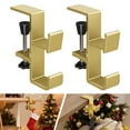 thumbnail image 5 of 2 in 1 Garland and Stocking Mantel Holders, Mantle Hangers Heavy Duty Hangers, 5 of 12
