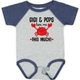 thumbnail image 3 of Inktastic Gigi and Pops Love Me Grandchild Boys or Girls Baby Bodysuit, 3 of 5