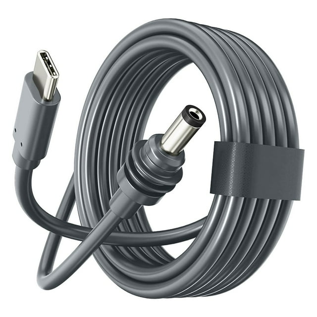 MYG Cable For Starlink Mini Waterproof DC Male To Type-C Male Charging Cable 2M/5M/10M Powerline Replacement Parts