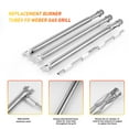 thumbnail image 4 of 7636 Flavorizer Bars and 69787 Grill Burner for Weber Spirit and Spirit II 300 Series with Front Control, Spirit E310 E320 E330 S310 S320 S330, 15.3" Heat Plate & 18" Burner Grill Replacement Parts, 4 of 8