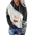 thumbnail image 4 of Ichuanyi liquidación de la moda femenina casual impreso estampado de manga larga blusa con capucha sweatershirt ICHUANYI WER2023082210047, 4 of 5