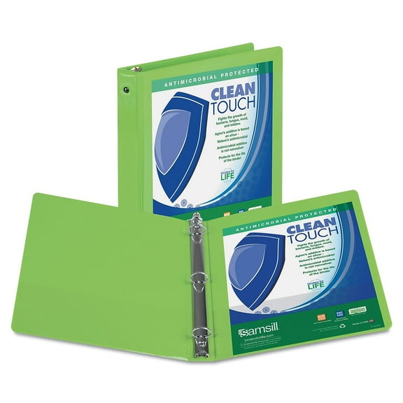 1 Inch Binders Green