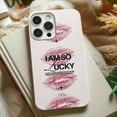 thumbnail image 2 of Phone Cases Cover, Lucky Kiss Print Tough Phone Case – Dual Layer Motivational Protective Cover for iPhone 16 Pro Max, 16 Plus, 15, 14, 13, 12, 11, X, Samsung Galaxy S25, S24, S23, S22, 2 of 5