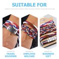 thumbnail image 4 of Miangastore Bracelet Rond Rouge 5Ensemble 3.5X3.5X2.2In, 4 of 8