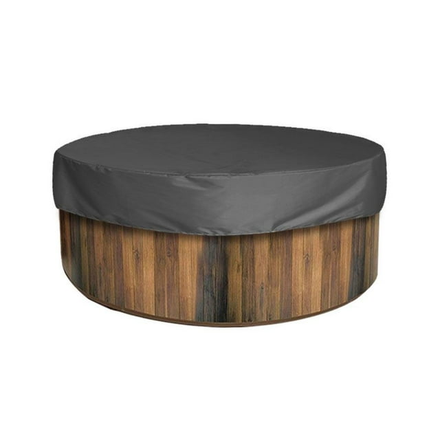 Housse de Protection Housse de Spa Résistante à la Poussière Housse de Piscine Housses de Mobilier de Spa Extérieur pour Baignoire Salu Bubble Massage Spa