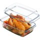 thumbnail image 1 of Fuente de vidrio grande para hornear, fuente rectangular de vidrio con tapa de vidrio, fuente de vidrio profunda para horno apta para horno, 1 of 7
