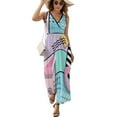 thumbnail image 3 of Memphis Party Sleeveless Dress Women's skirt summer dress Woman clothes, 3 of 7