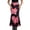 A-Red1298, variant on Wxolcjlv Womens Floral Print Maxi Skirt High Waist Street Long Skirts