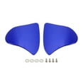 thumbnail image 1 of Plaques de Blocage de Miroir en Aluminium Bleu CNC pour Yamaha YZF R1 / YZF R1M 2020-2024, 1 of 5
