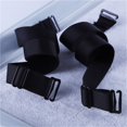 thumbnail image 4 of 30 Pairs Bra Strap Replacement Elastic Adjustable Removable Multi Color（Black+White+Skin tone）Bra Straps Holder Racer Back Conceal Bra Straps Non-slip Elastic Cleavage Control,, 4 of 5