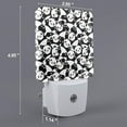 thumbnail image 2 of Sikiie Seamless Pattern Cute Panda Led Night Light, Warm White,Cool White Lights for Bathroom,Hallway,Bedroom, Kids Room-US, 2 of 7