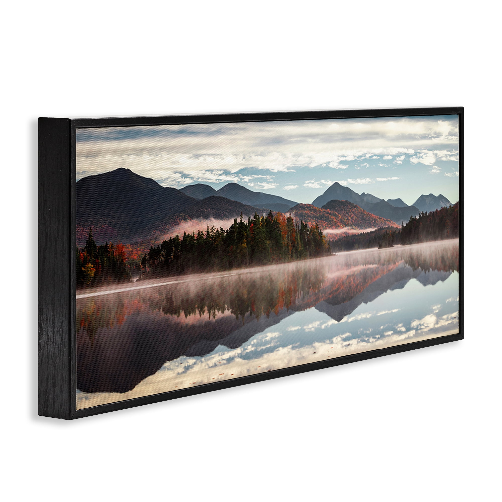Stupell Industries Panoramic View From Boreas Ponds Black Framed Giclee Art, design by Jonathan Zaharek