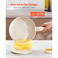 thumbnail image 5 of 17 Piece Granite Nonstick Pots and Pans Set, Induction Safe Cookware for Kitchen, White Color, 5 of 6