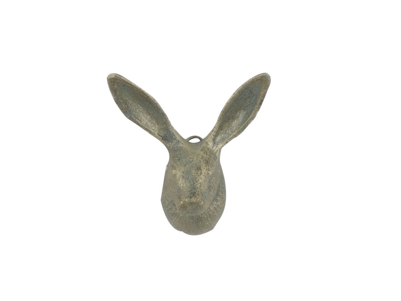 Bronze Hare Coat Hook Rabbit Wall Sculpture Vintage Metal Retro Antique Style 
