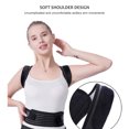 thumbnail image 4 of Posture Corrector for Men & Women, Upper Back Support with Metal Support Rods, Spinal Support Corrective Brace for Prevent Humpback, Adjustable & Breathable, Unisex Sizing for Daily Use, 4 of 8