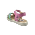 thumbnail image 4 of Sandalia Cómoda Niña Manchitas De Piso Ajustable rosa 16, 4 of 5