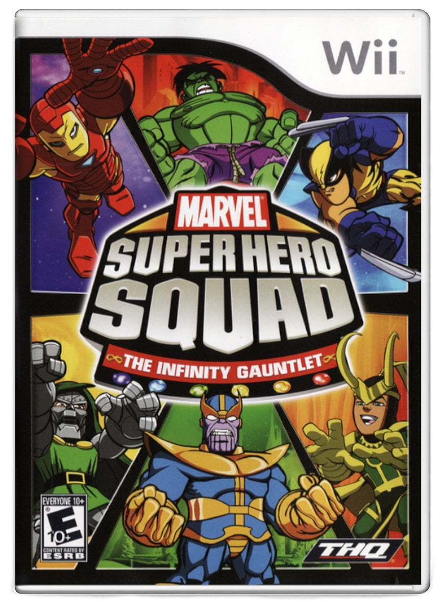 marvel super hero squad wii