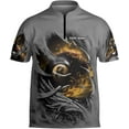 thumbnail image 5 of Custom Billiard Jersey Shirts Men 3D Personalized Team Billiards Bowling Jersey 8 Ball Pool Colorful Quarter Zip Shirt Gifts (Black, 5XL), 5 of 7