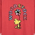 thumbnail image 2 of Peanuts - Woodstock Flower - Women's Lightweight French Terry Pullover, 2 of 6
