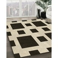 thumbnail image 3 of Ahgly Company Machine Washable Indoor Square Transitional Chocolate Brown Area Rugs, 8' Square, 3 of 7