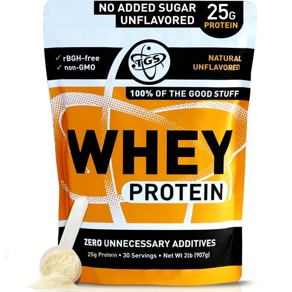 Whey Protein Isolate Powder Unflavored