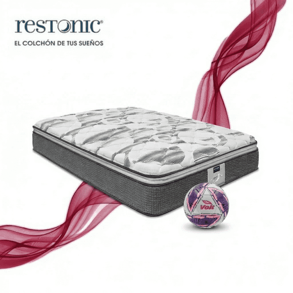 Colchón King Size Restonic Ortopédico Ultra Confort + Balón Voit