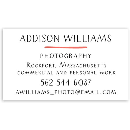 Personalized Business Cards - lots of Awesome - Personalized 3.5 x 2 Business Card