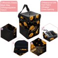 thumbnail image 2 of Halloween Broom Foldable Car Trash Bin Mini Trash Can with Lid, Leak-proof, Hanging Storage Bag - Car Garbage Can, 2 of 6
