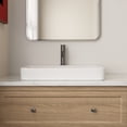 thumbnail image 3 of DeerValley 23.82" L x 18.9" W x 6.69" H White Rectangular Vitreous China Drop-in Bathroom Sink with Overflow DV-1DS0121, 3 of 10