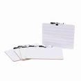 thumbnail image 6 of Pen + Gear MDF Dry Erase Double-Sided 9" x 12" x 0.1" Whiteboards - Lined & White, 6 Pack Set, 6 of 17