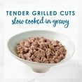 thumbnail image 2 of Fancy Feast Grilled Ocean Whitefish & Tuna Feast in Gravy Wet Cat Food, 3 OZ (Pack of 12), 2 of 8