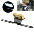 thumbnail image 4 of License Plate Lamp, Tail Mount Lighting LED Brake Tail Light Integrated CNC Aluminium  For Motorcycle For Outdoor Use Black,Gold,Red,Blue,Silver, 4 of 8